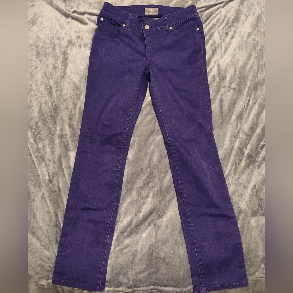 Chico's Deep Purple Jeans